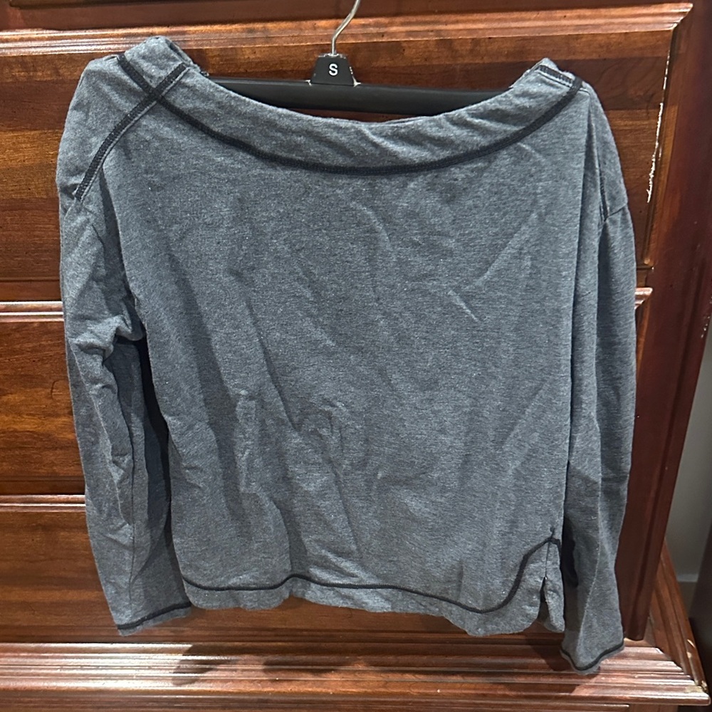 FP Movement by Free People Gray Long Sleeve Top
